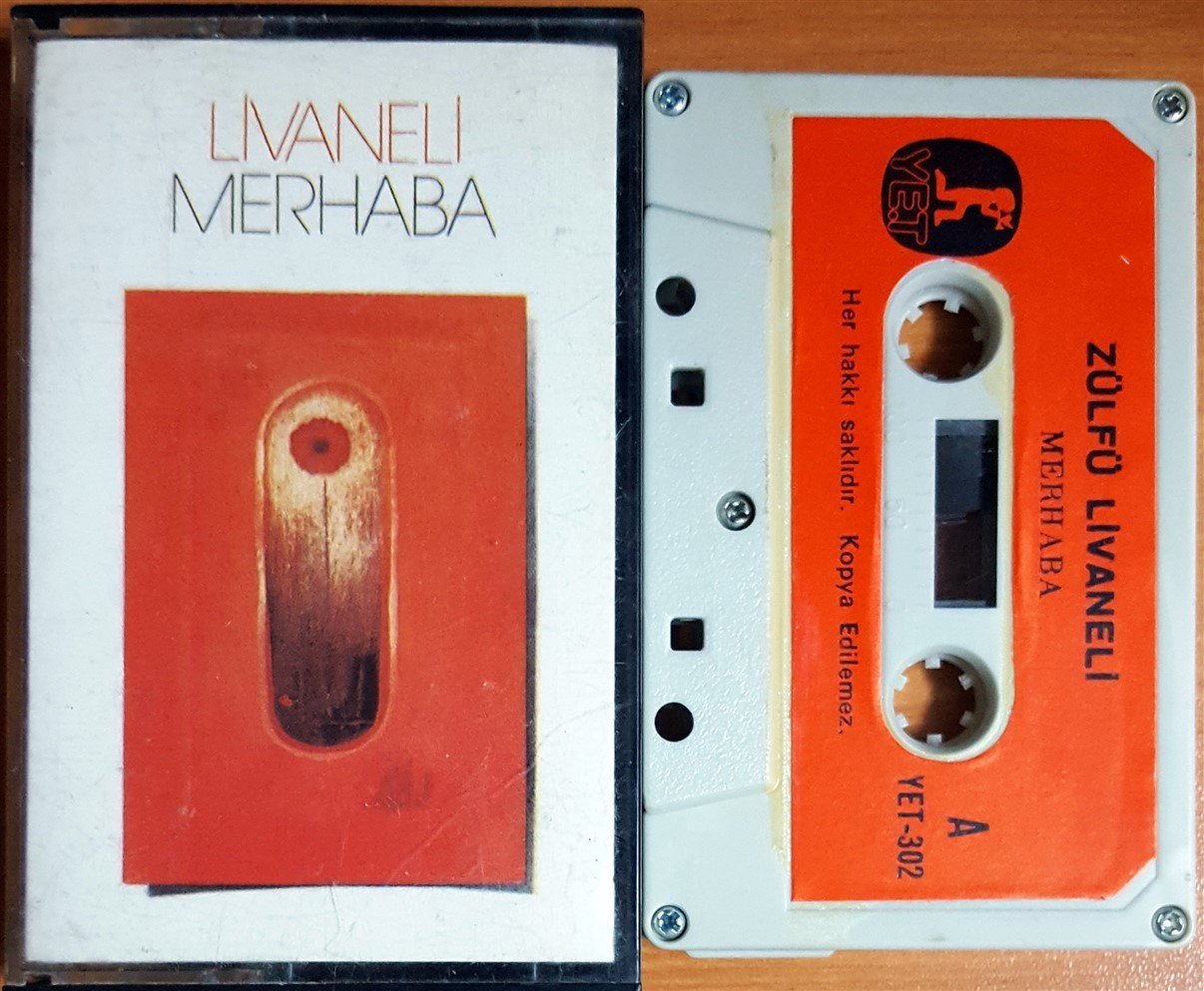 ZÜLFÜ LİVANELİ - MERHABA (1996) YE.T / YET-302 KASET 2.EL