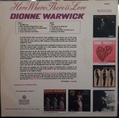 DIONNE WARWICK - HERE WHERE THERE IS LOVE (1966) - PLAK 2.EL