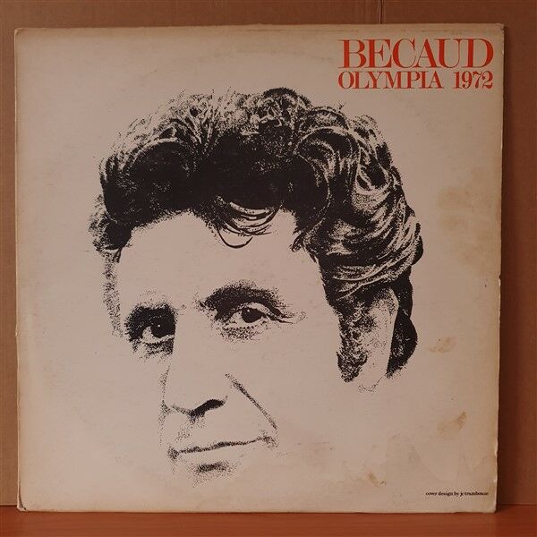 GILBERT BECAUD - OLYMPIA 1972 (1972) - LP YERLİ BASKI 2.EL PLAK