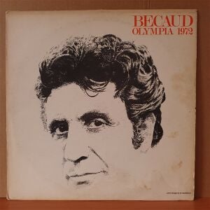 GILBERT BECAUD - OLYMPIA 1972 (1972) - LP YERLİ BASKI 2.EL PLAK