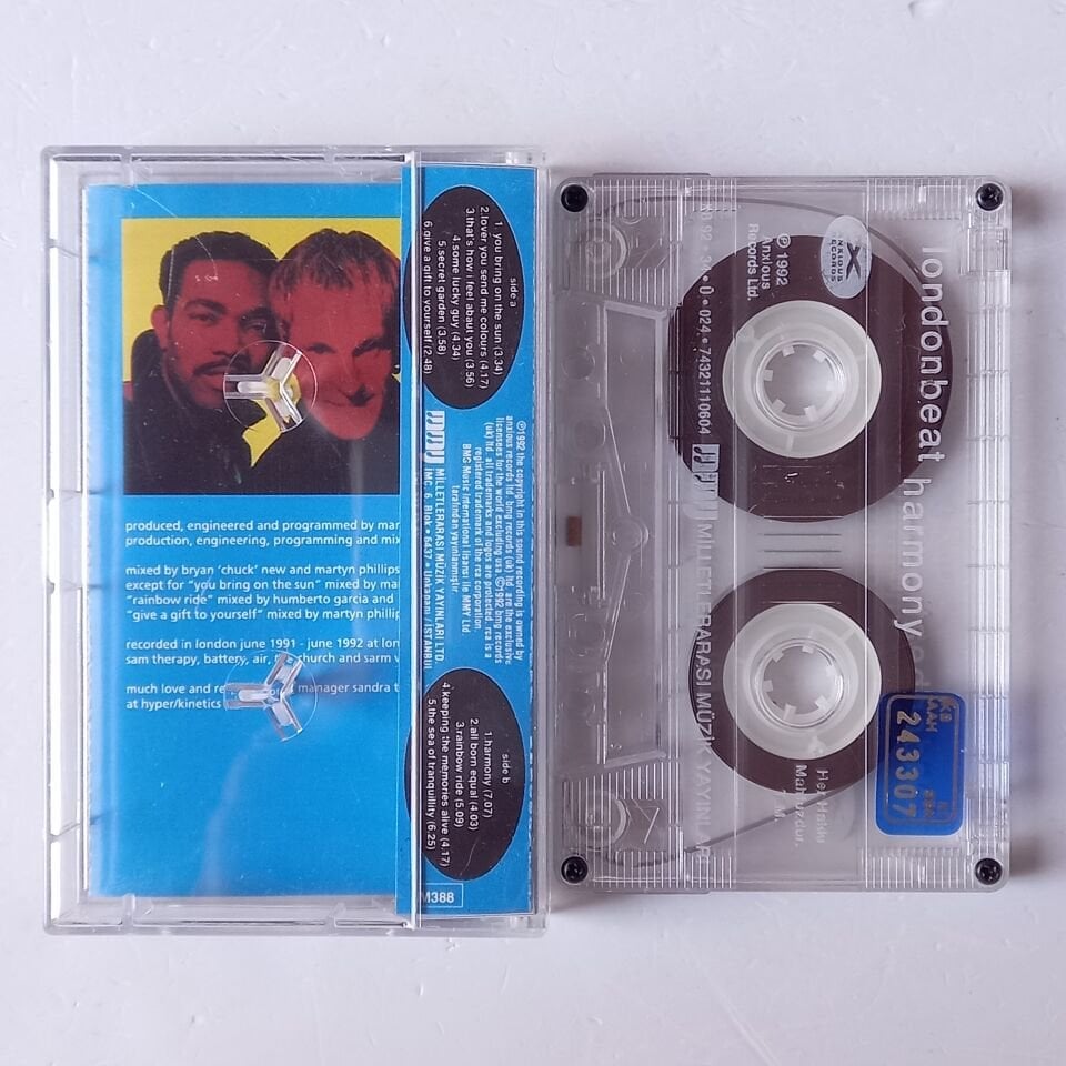 LONDONBEAT - HARMONY (1992) - KASET 2.EL