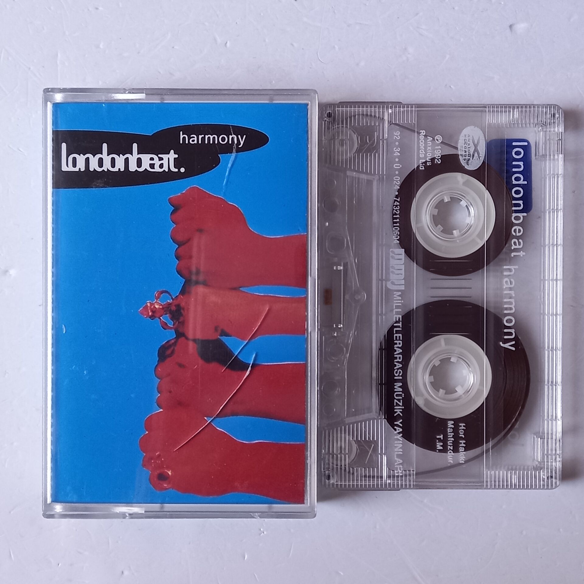 LONDONBEAT - HARMONY (1992) - KASET 2.EL