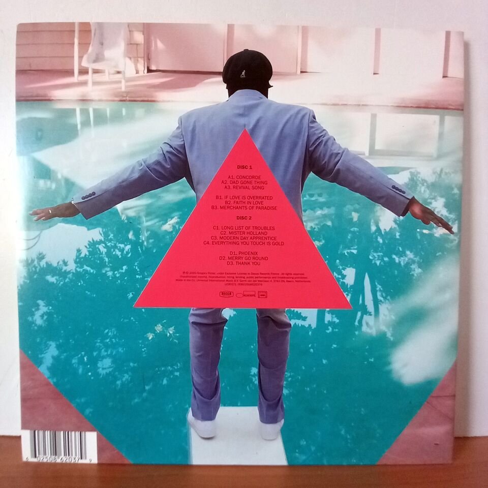 GREGORY PORTER – ALL RISE (2020) - 2LP LIMITED EDITION PINK 180G 2.EL PLAK