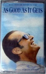 AS GOOD AS IT GETS - SOUNDTRACK HANS ZIMMER (1998) SONY CASSETTE MADE IN TURKEY ''NEW''
