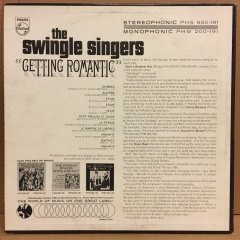 THE SWINGLE SINGERS - GETTING ROMANTIC - PLAK 2.EL