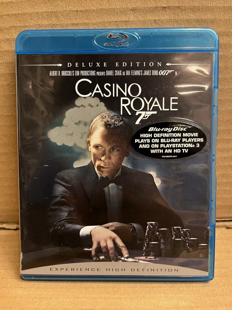 CASINO ROYALE - 007 JAMES BOND - DANIEL CRAIG - DELUXE EDITION 2 BLU RAY 2.EL