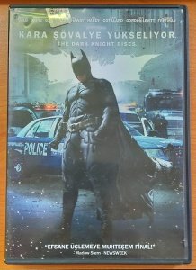 THE DARK KNIGHT RISES (BATMAN) KARA ŞÖVALYE YÜKSELİYOR - CHRISTIAN BALE - MICHAEL CAINE - GARY OLDMAN - CHRISTOPHER NOLAN - DVD 2.EL