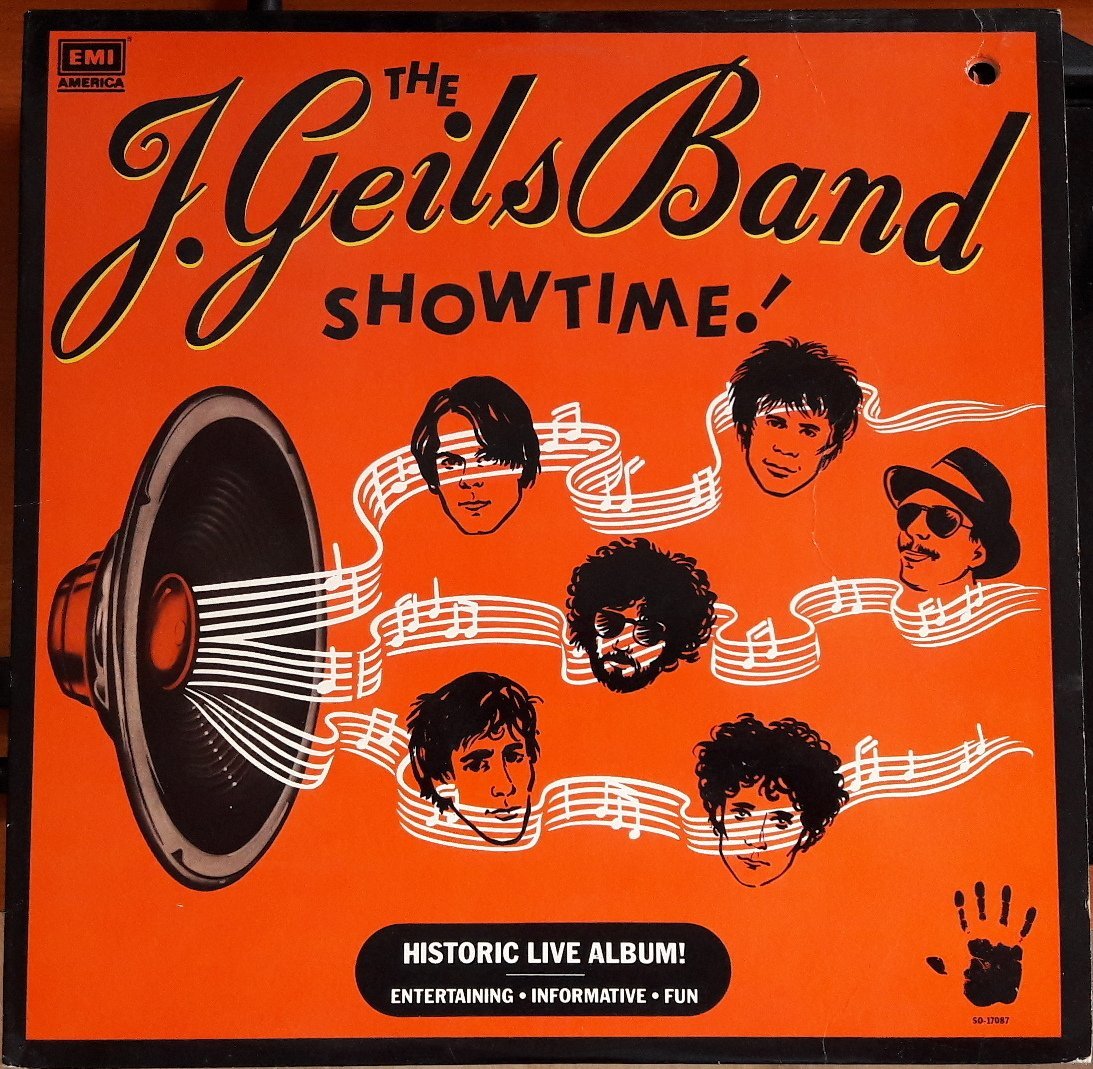 J. GEILS BAND - SHOWTIME! (1982) - PLAK 2.EL