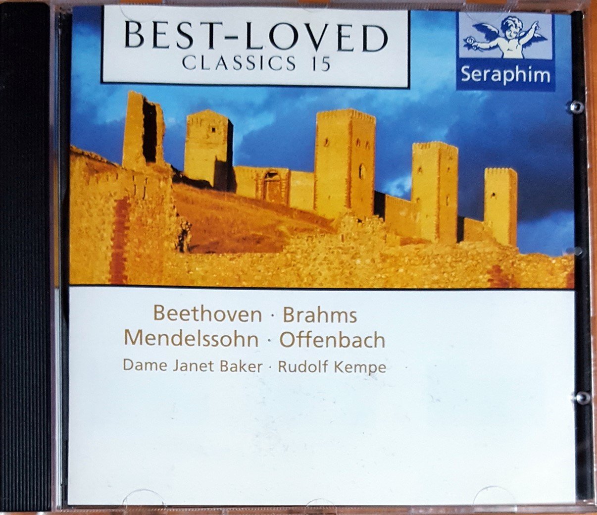 BEST-LOVED CLASSICS 15 / BRAHMS, BEETHOVEN, MENDELSSOHN, OFFENBACH (1997) SERAPHIM CD 2.EL