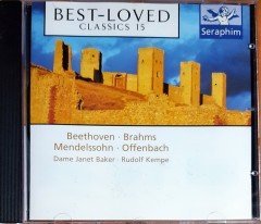 BEST-LOVED CLASSICS 15 / BRAHMS, BEETHOVEN, MENDELSSOHN, OFFENBACH (1997) SERAPHIM CD 2.EL