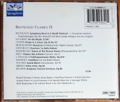 BEST-LOVED CLASSICS 15 / BRAHMS, BEETHOVEN, MENDELSSOHN, OFFENBACH (1997) SERAPHIM CD 2.EL