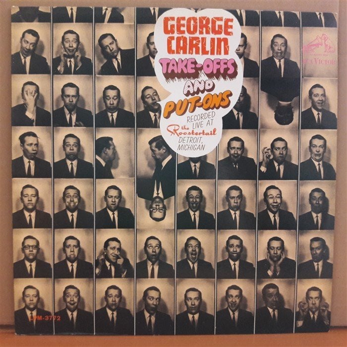 GEORGE CARLIN - TAKE-OFFS AND PUT-ONS (1967) - LP 2.EL PLAK