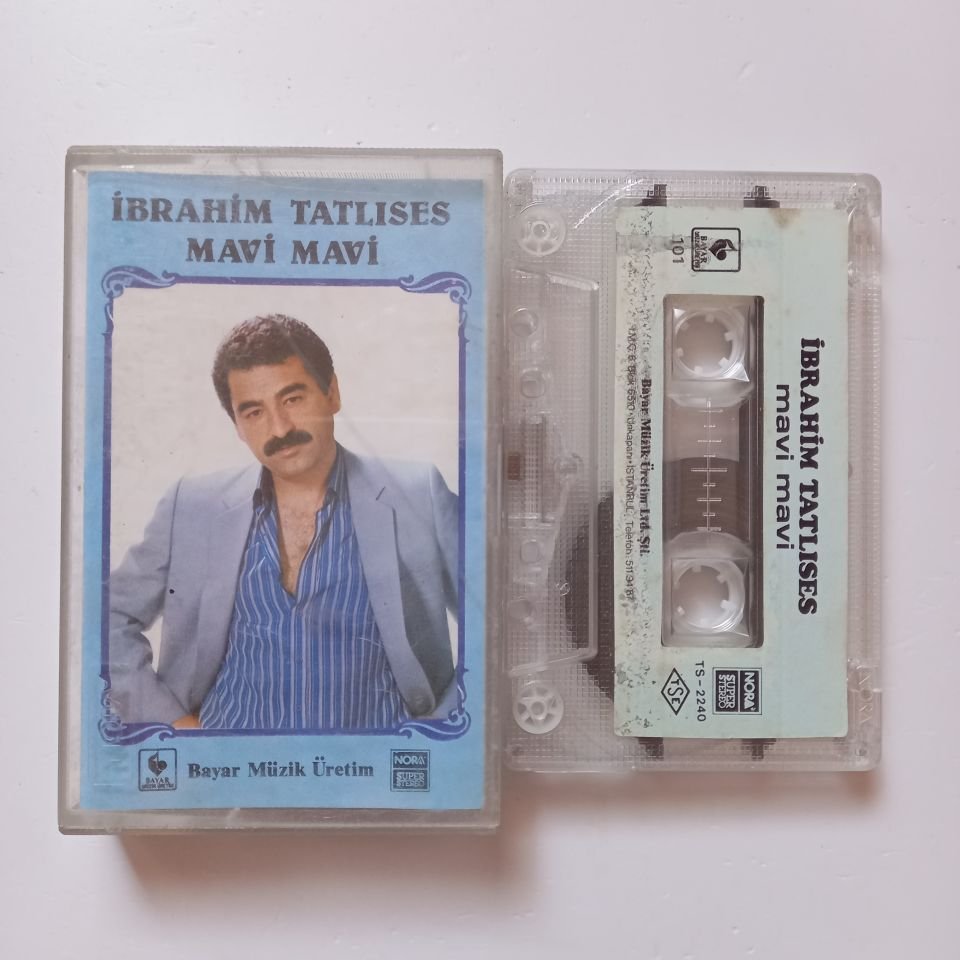 İBRAHİM TATLISES - MAVİ MAVİ - KASET 2.EL