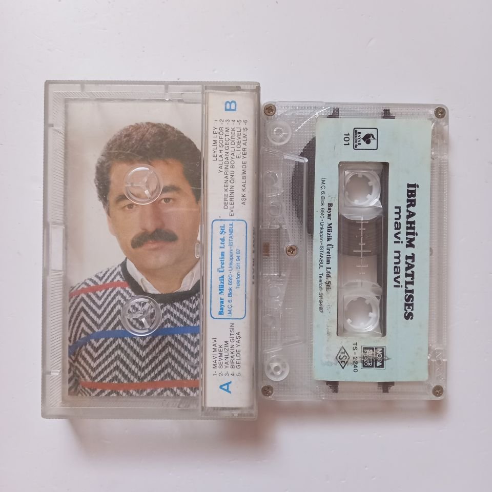 İBRAHİM TATLISES - MAVİ MAVİ - KASET 2.EL