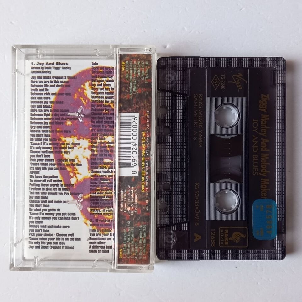 ZIGGY MARLEY AND MELODY MAKERS - JOY AND BLUES (1993) - KASET 2.EL