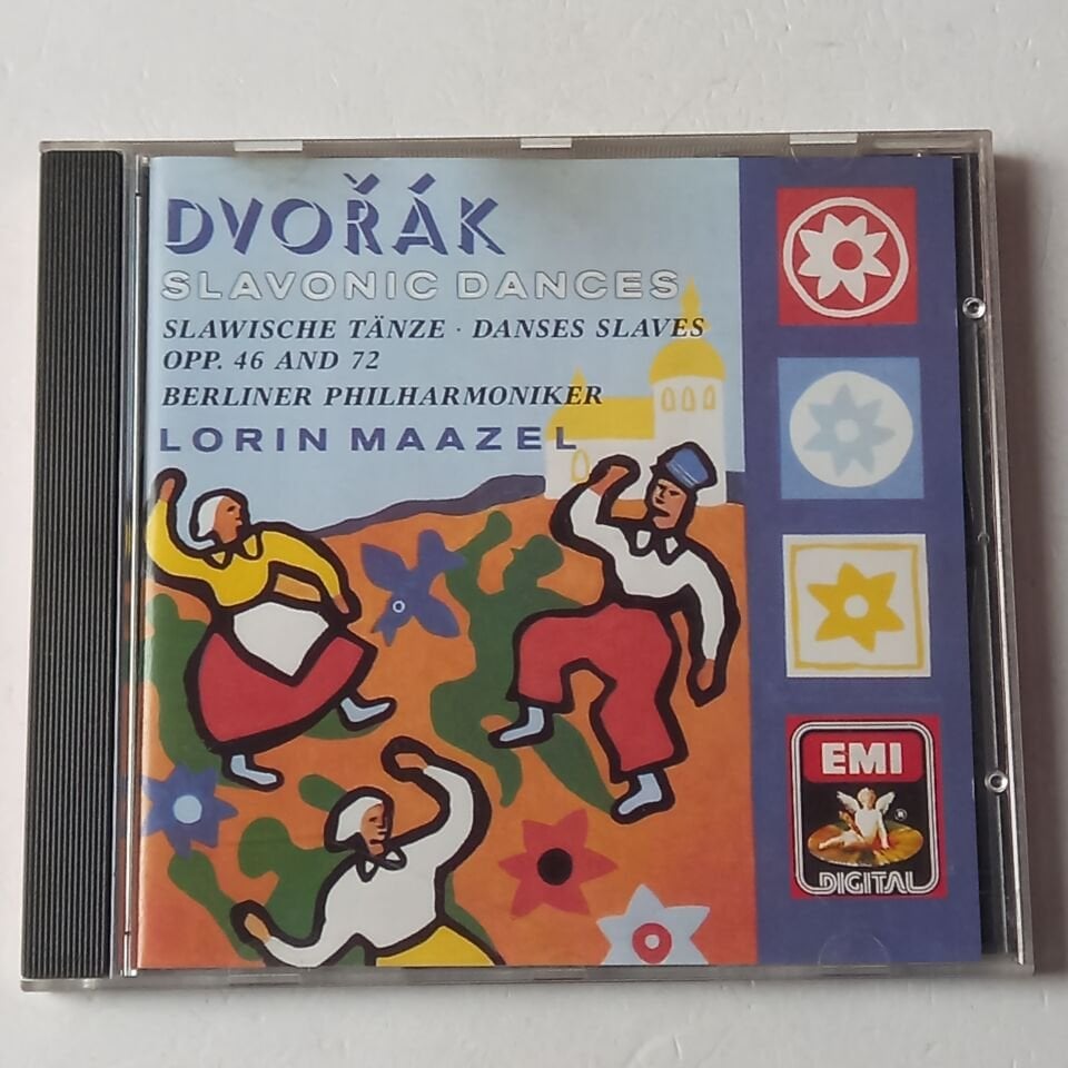 DVORAK: SLAVONIC DANCES, OP.46 & 72 - BERLINER PHILHARMONIKER, MAAZEL (1989) - CD 2.EL
