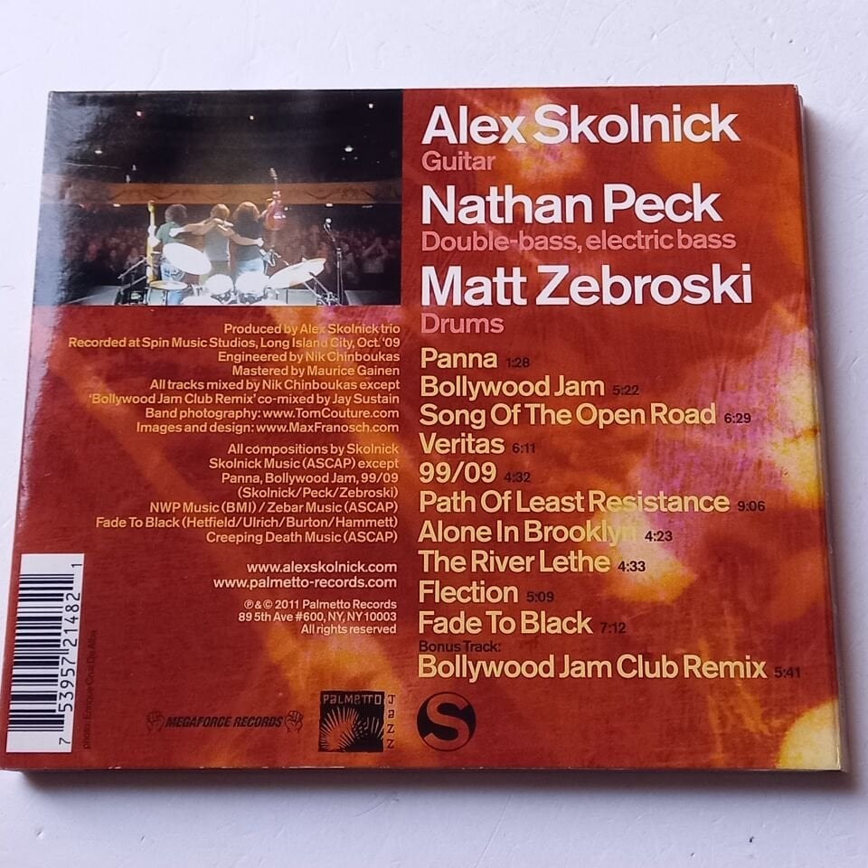 ALEX SKOLNICK TRIO – VERITAS (2011) - CD DIGIPAK 2.EL