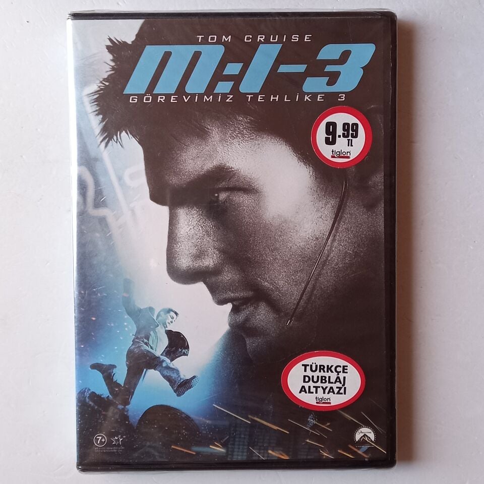 MISSION IMPOSSIBLE 3 / GÖREVİMİZ TEHLİKE 3 - TOM CRUISE - DVD AMBALAJINDA SIFIR