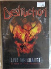 DESTRUCTION - LIVE DISCHARGE - 2DVD 2.EL