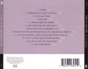 ARIANA GRANDE - MY EVERYTHING (2014) - CD JEWEL CASE SIFIR