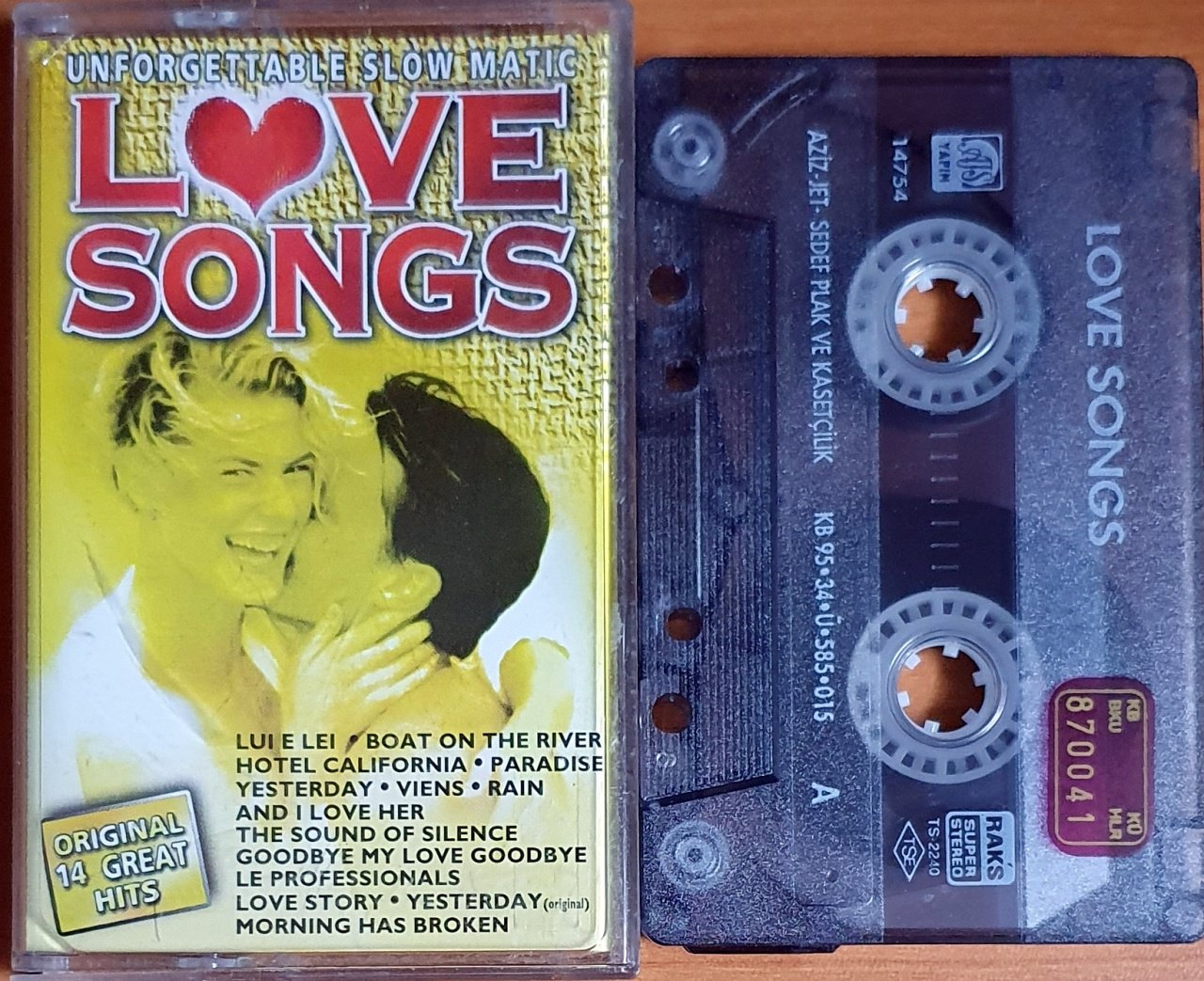 LOVE SONGS (1995) - KASET AZİZ JET SEDEF 2.EL