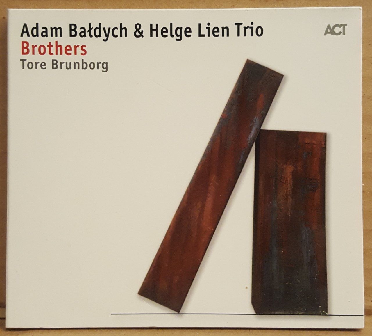 ADAM BALDYCH & HELGE LIEN TRIO - BROTHERS (2017) - CD ACT MUSIC CONTEMPORARY JAZZ 2.EL