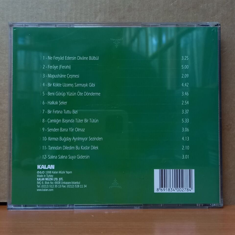 CENGİZ ÖZKAN - KIRMIZI BUĞDAY (1998) - CD 2.EL