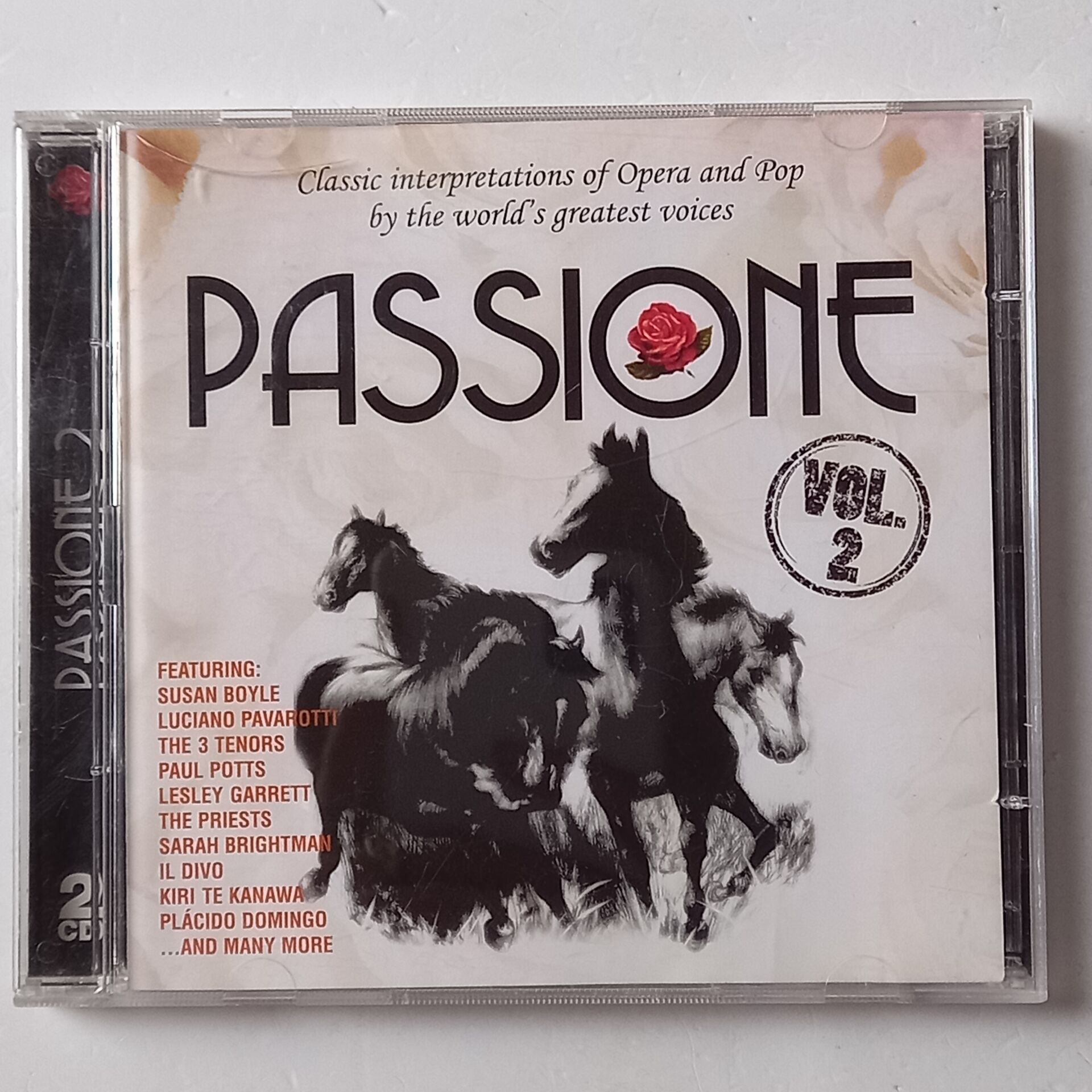 CLASSIC INTERPRETATIONS OF OPERA AND POP BY THE WORLD\'S GRETATEST VOICES, PASSIONE VOL. 2 (2010) - 2CD 2.EL