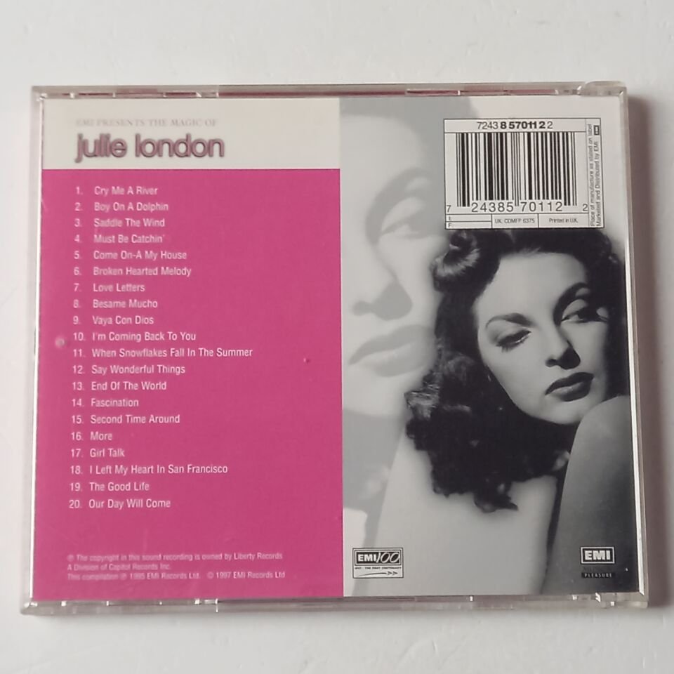 EMI PRESENTS THE MAGIC OF JULIE LONDON (1997) - CD 2.EL