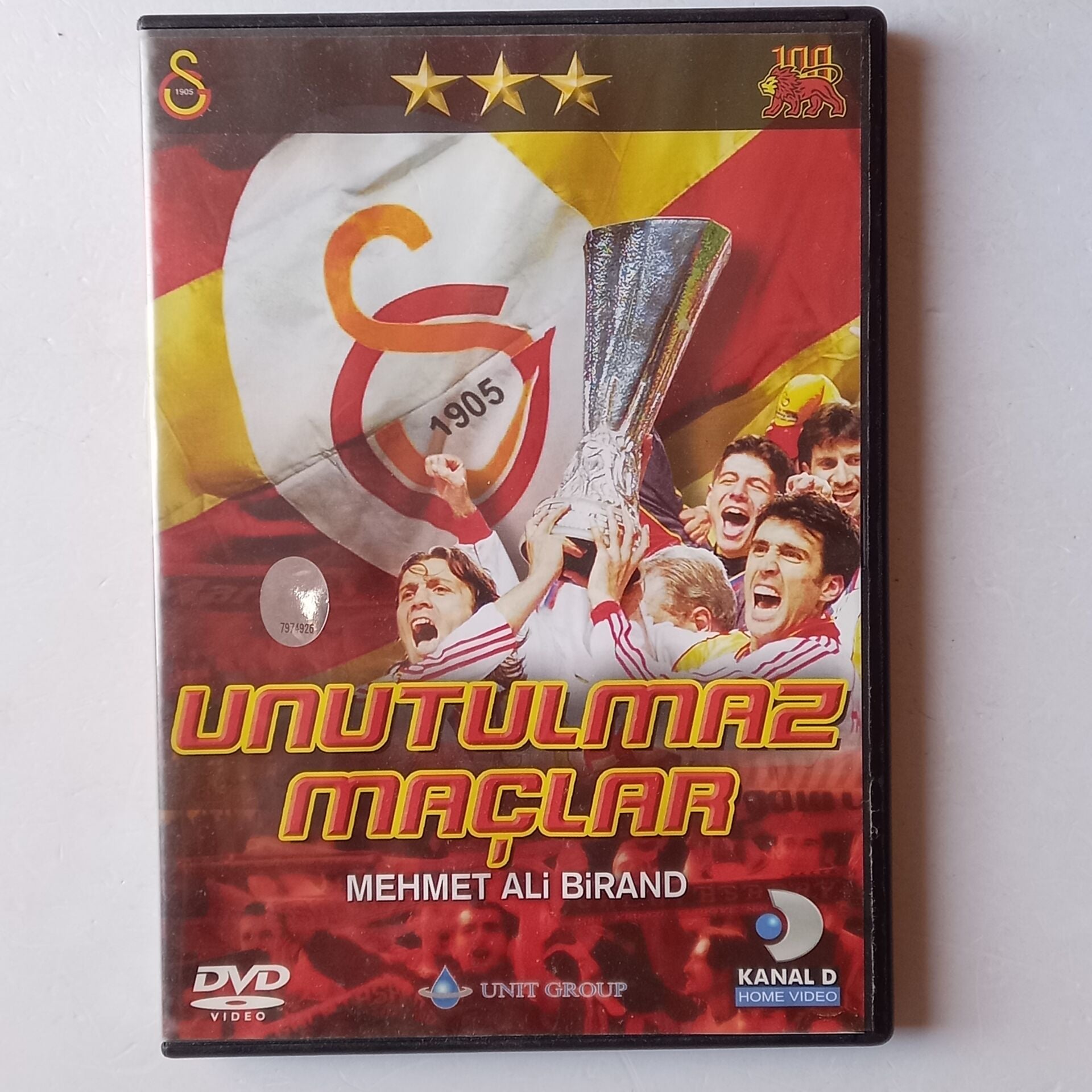 UNUTULMAZ MAÇLAR / GALATASARAY SK. - MEHMET ALİ BİRAND - DVD 2.EL
