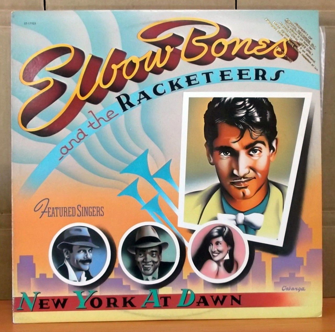 ELBOW BONES RACKETEERS NEW YORK AT DAWN LP 2.EL
