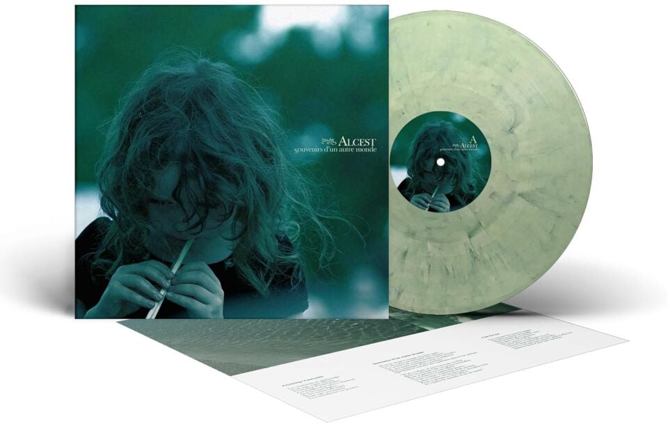 ALCEST - SOUVENIRS D'UN AUTRE MONDE (2007) - LP 2026 WHITE GREEN MARBLE COLOURED EDITION SIFIR PLAK