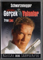 GERÇEK YALANLAR - TRUE LIES - ARDOLD SCHWARZENEGGER - JAMIE LEE CURTIS - JAMES CAMERON - DVD 2.EL