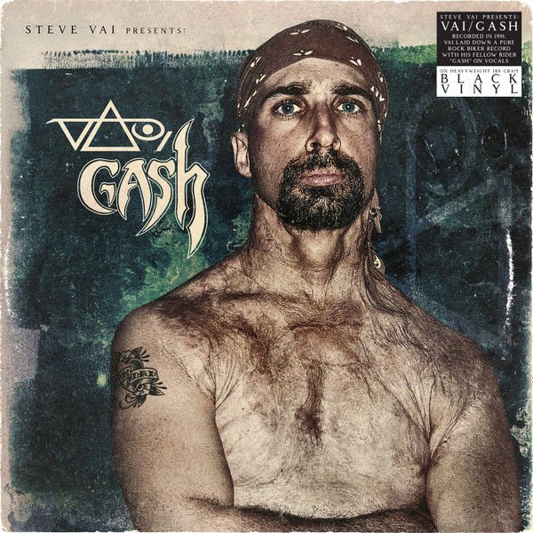STEVE VAI PRESENTS - VAI / GASH (2023) - LP 180GR GATEFOLD SIFIR PLAK