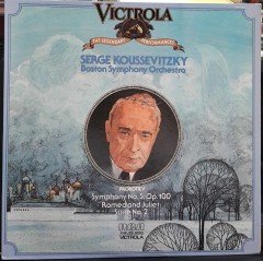 PROKOFIEV: SYMPHONY NO.5, ROMEO AND JULIET, BOSTON SYMPHONY ORCHESTRA, SERGE KOUSSEVITZKY (1976) - PLAK 2.EL