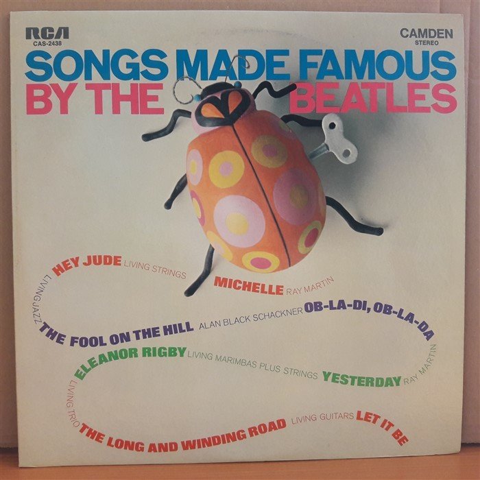 SONGS MADE FAMOUS BY THE BEATLES - LP 2.EL PLAK