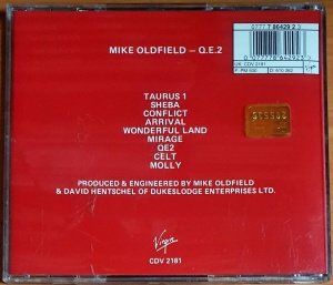 MIKE OLDFIELD - QE2 (1980) - CD 2.EL