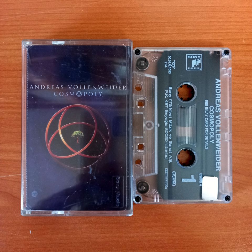 ANDREAS VOLLENWEIDER - COSMOPOLY (2000) - KASET 2.EL