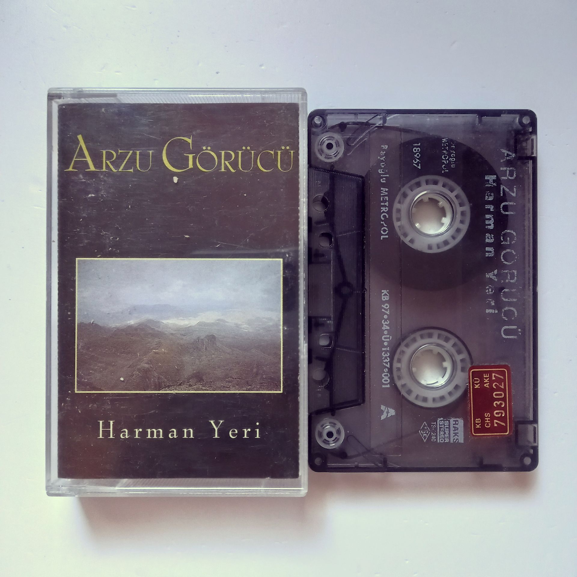 ARZU GÖRÜCÜ - HARMAN YERİ (1997) - KASET 2.EL