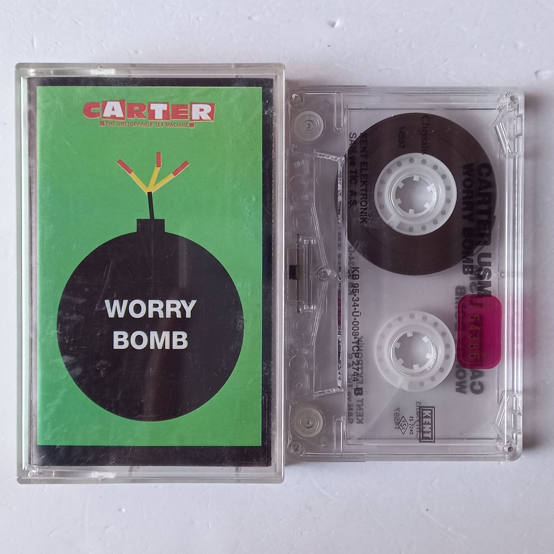 CARTER USM - WORRY BOMB (1995) - KASET 2.EL