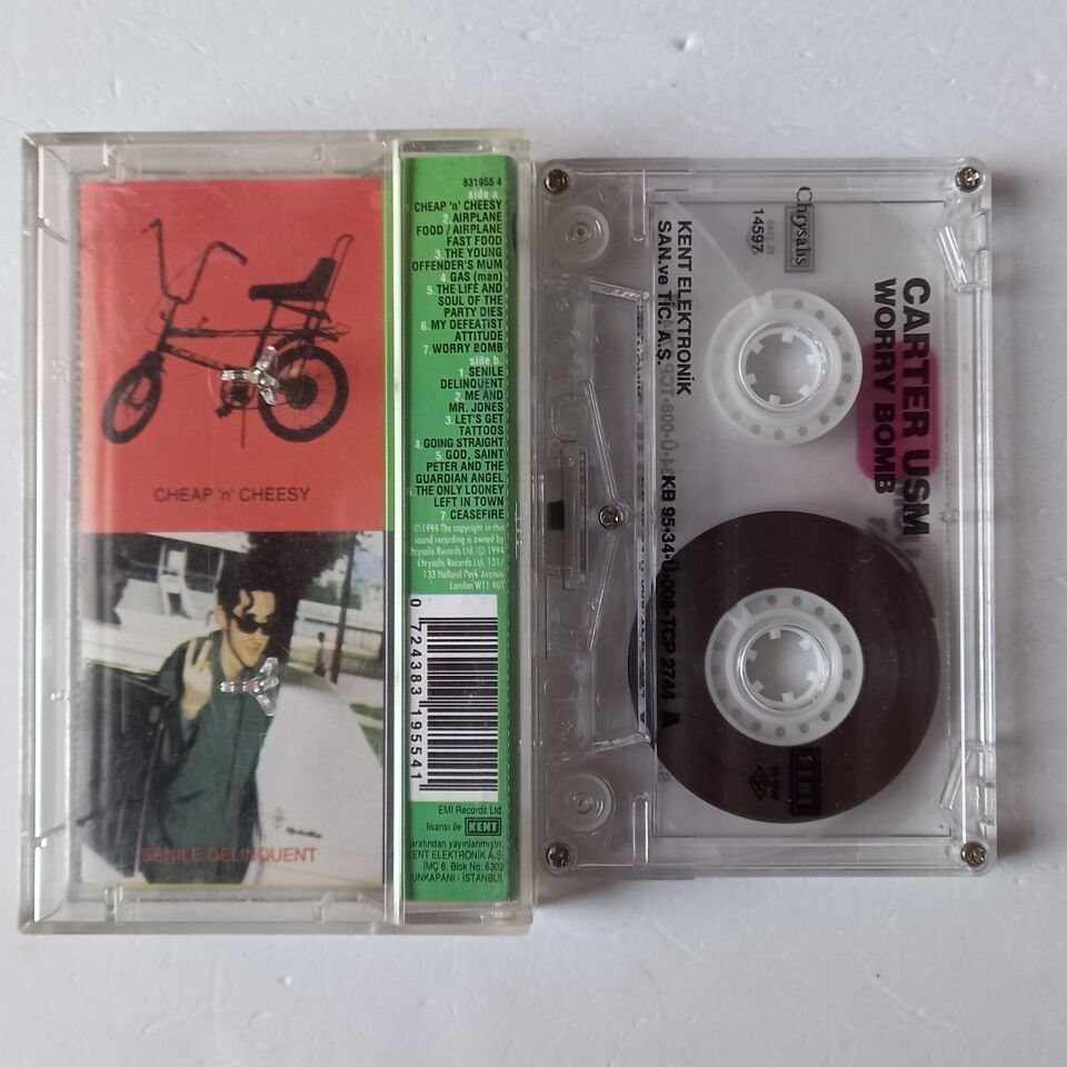 CARTER USM - WORRY BOMB (1995) - KASET 2.EL