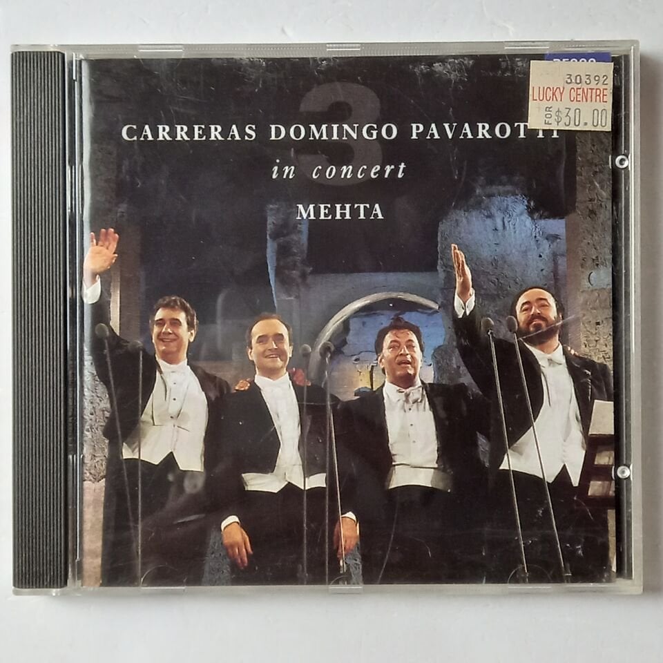 CARRERAS, DOMINGO, PAVAROTTI – IN CONCERT (1990) - CD REMASTERED 2.EL