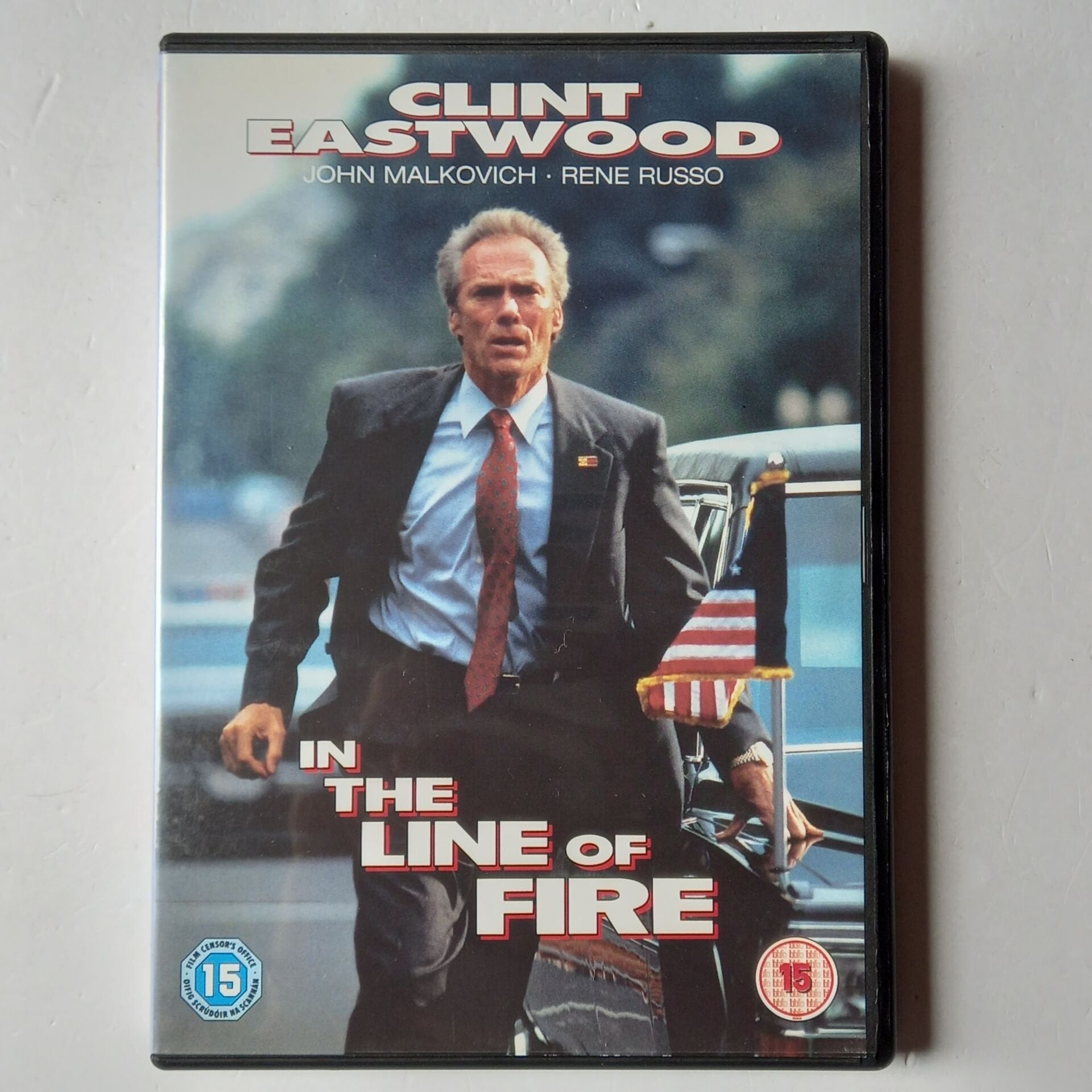 IN THE LINE OF FIRE - CLINT EASTWOOD, JOHN MALKOVICH - DVD 2.EL