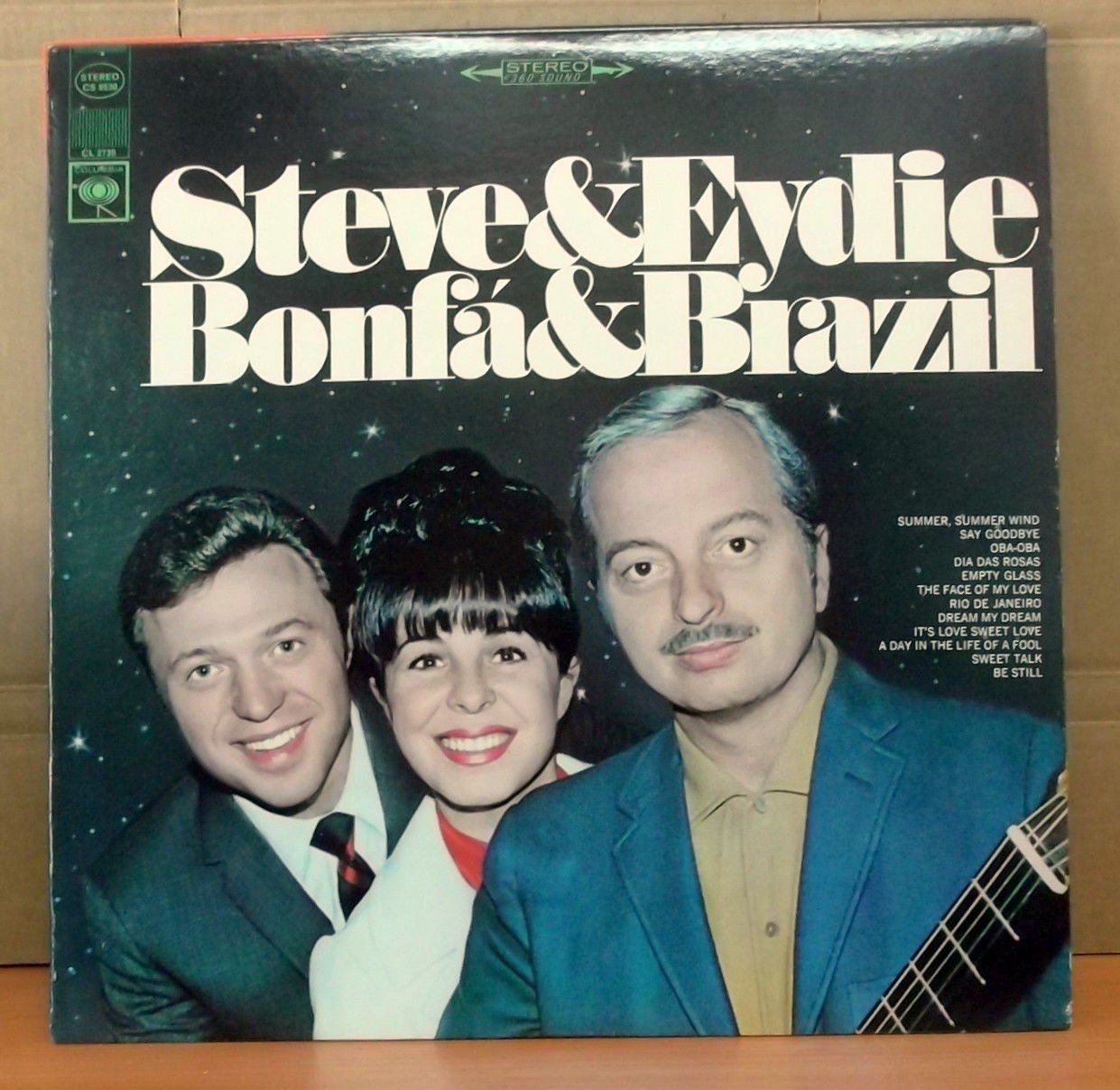 STEVE LAWRENCE EYDIE GORME BONFA BRAZIL LP 2.EL
