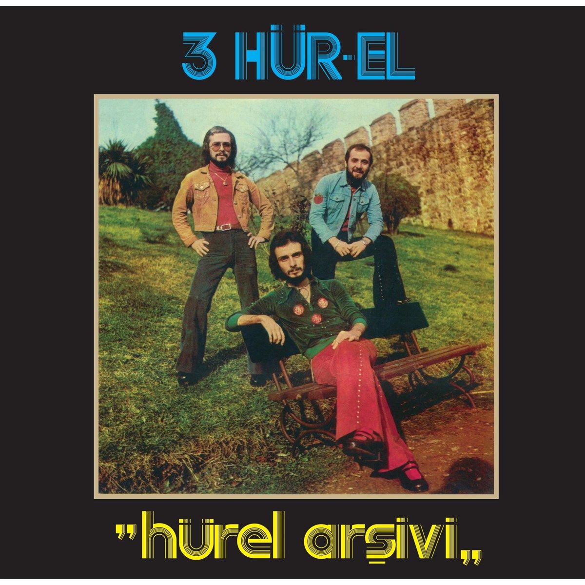 3 HÜREL - 3 HÜREL ARŞİVİ (1974) - LP 2022 BASIM SIFIR PLAK