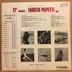 FAUSTO PAPETTI - 17A RACCOLTA YERLİ BASKI