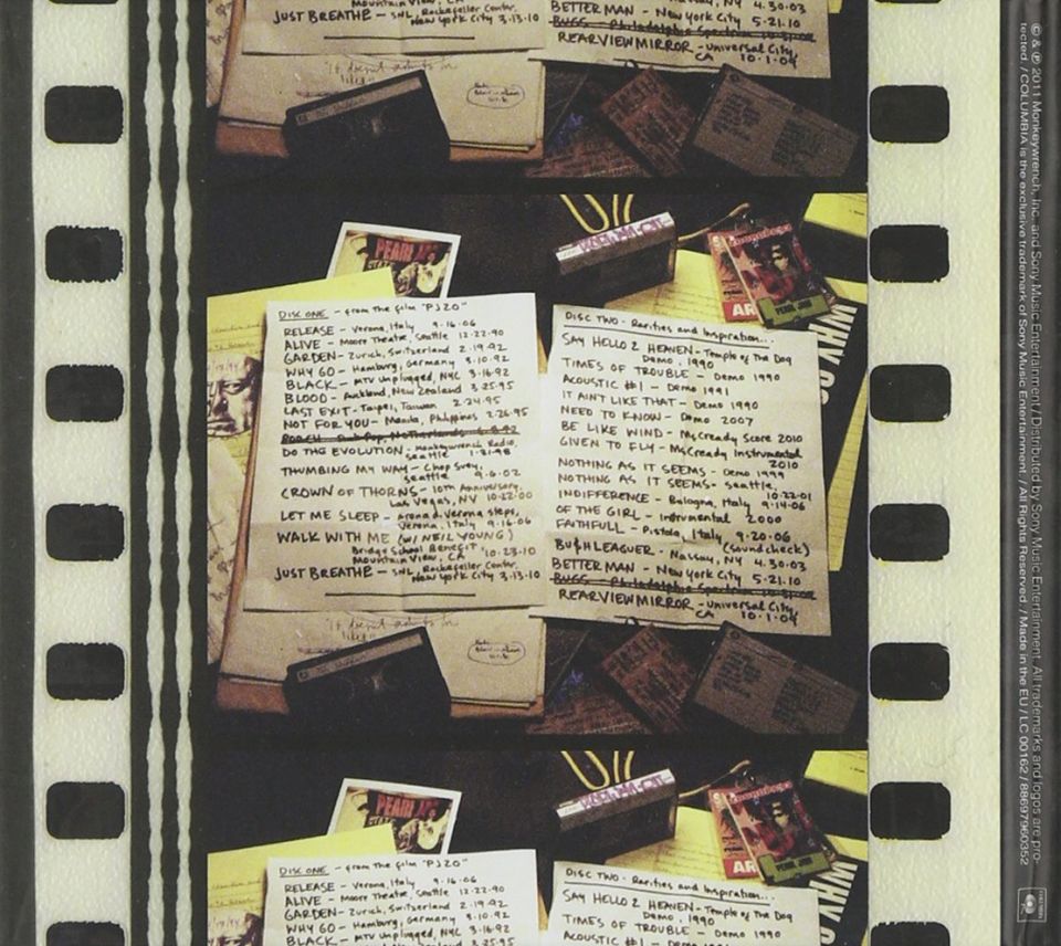 PEARL JAM - TWENTY / ORIGINAL MOTION PICTURE SOUNDTRACK (2011)  - 2CD COMPILATION HARDCOVER DIGIPACK EDITION SIFIR