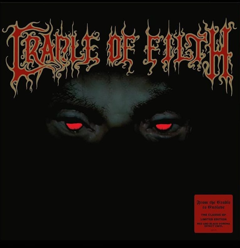 CRADLE OF FILTH - FROM THE CRADLE TO ENSLAVE (1999) - LP 2026 RED & BLACK CORONA EFFECT EDITION SIFIR PLAK