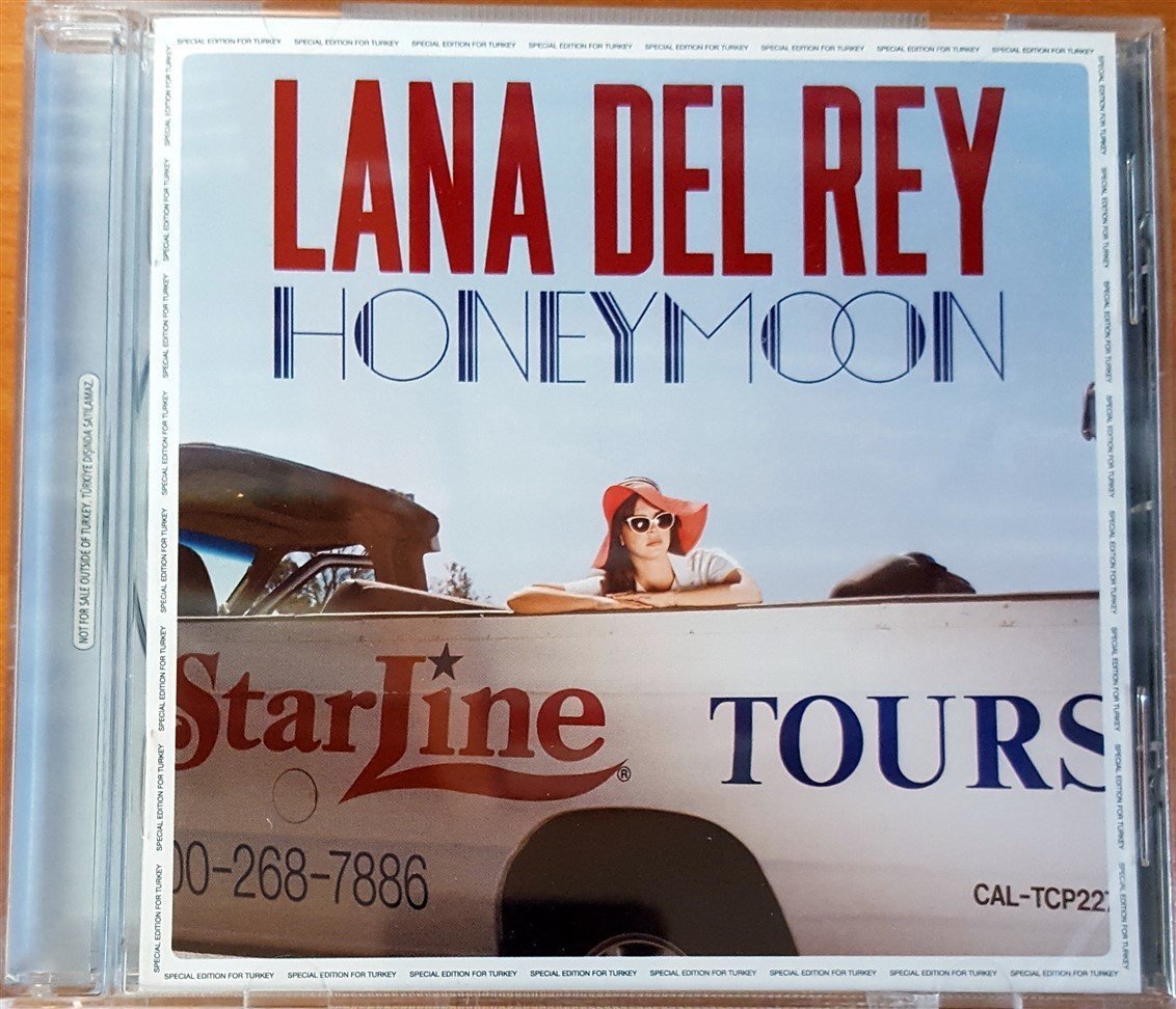 LANA DEL REY - HONEYMOON (2015) - MADE IN TURKEY CD 2.EL