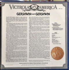 GERSHWIN PLAYS GERSHWIN, RHAPSODY IN BLUE, AN AMERICAN IN PARIS (1976) - PLAK 2.EL